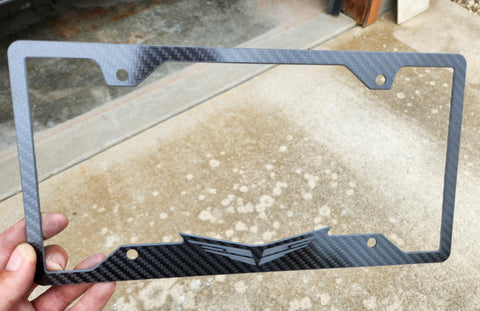 Carbon Fiber License Plate Frame
