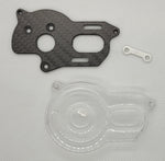 B6.1 Laydown/Layback Carbon Motor Plate with Guard